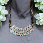 Leaf Design Mangalsutra - Multicolor